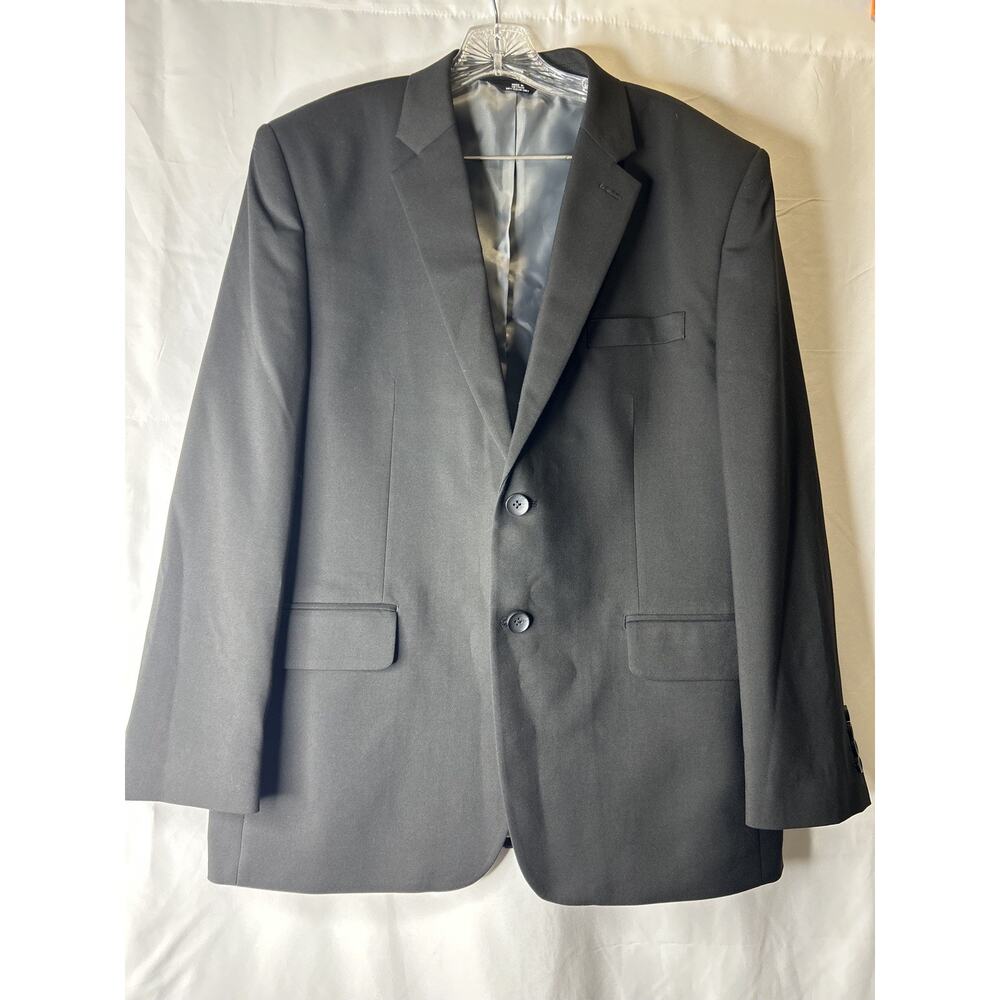 J.M. Haggar Men's Classic-Fit P Suit Jacket Black 44S